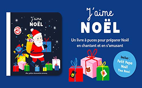 J'aime Noël (livre sonore)- Dès 18 mois