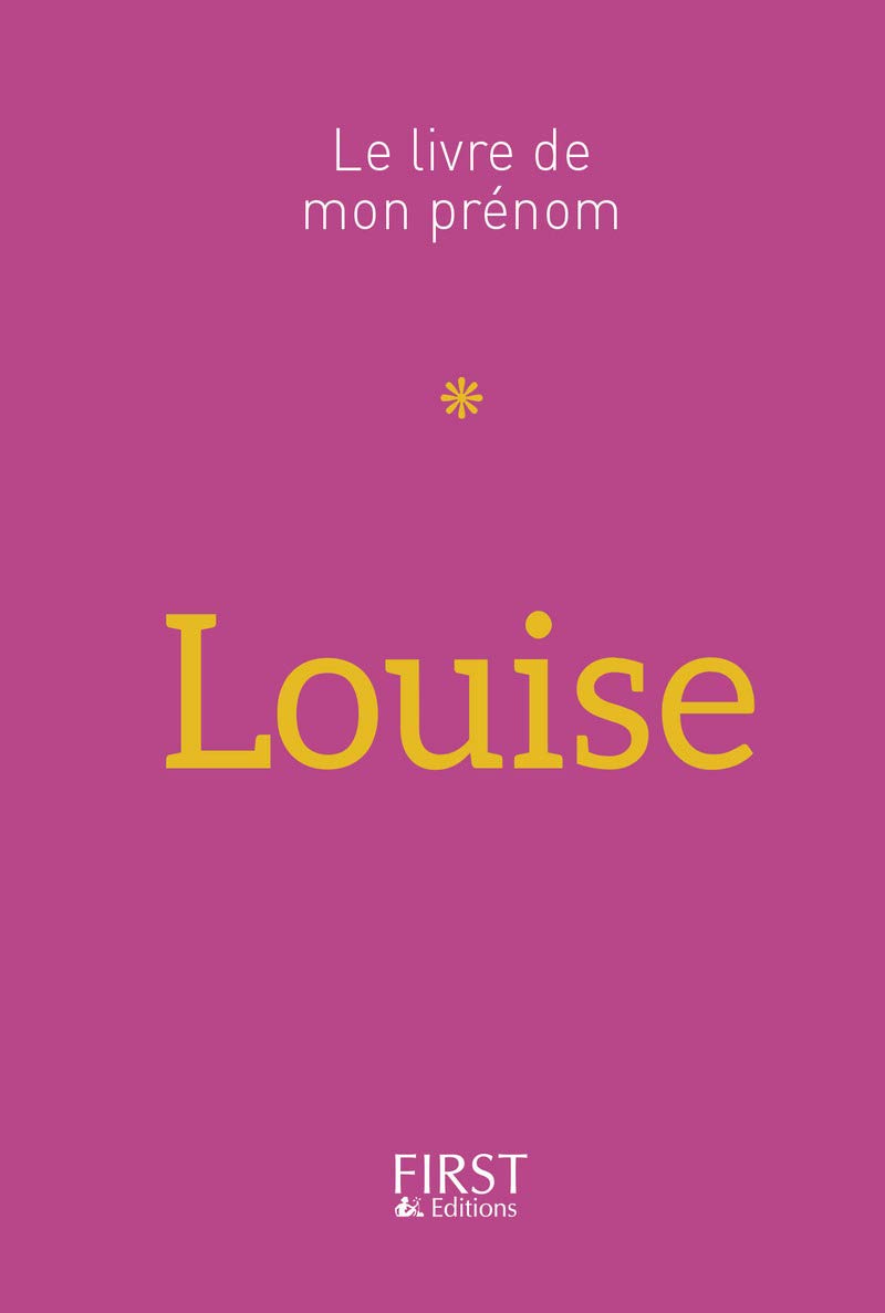 10 Le Livre de mon prénom - Louise