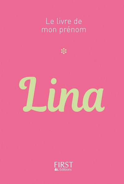 58 Le livre de mon prénom - Lina