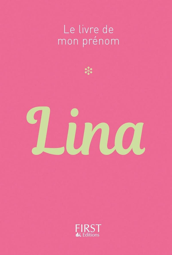 58 Le livre de mon prénom - Lina