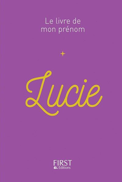 45 Le Livre de mon prénom - Lucie
