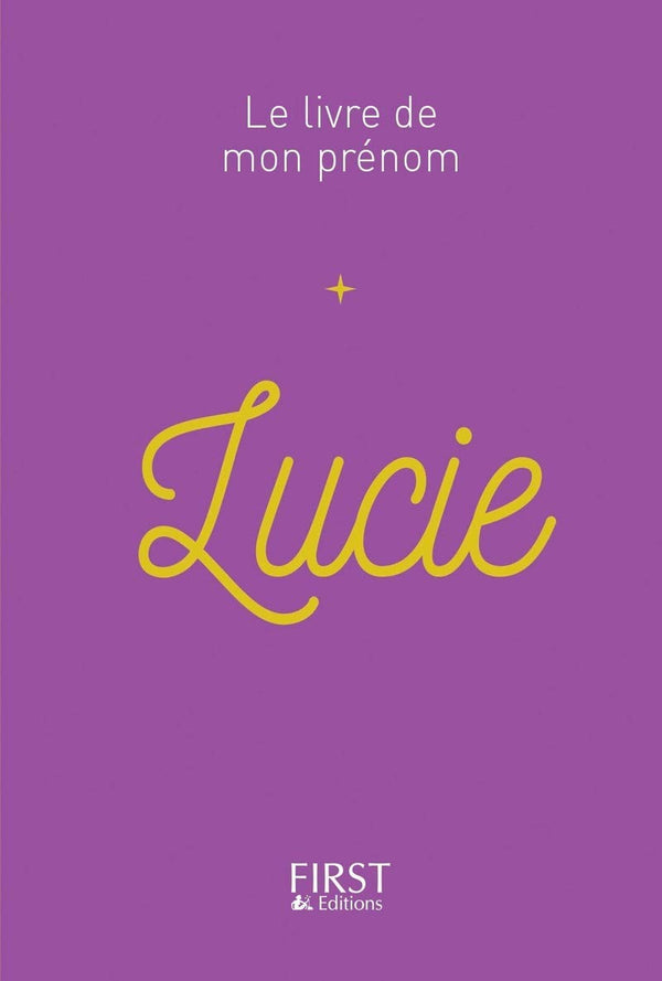 45 Le Livre de mon prénom - Lucie
