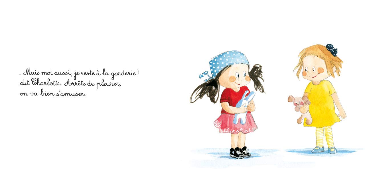 Rebecca Blabla à la garderie