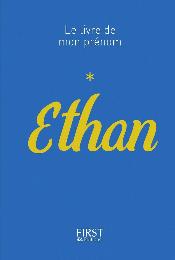 41 Le Livre de mon prénom - Ethan