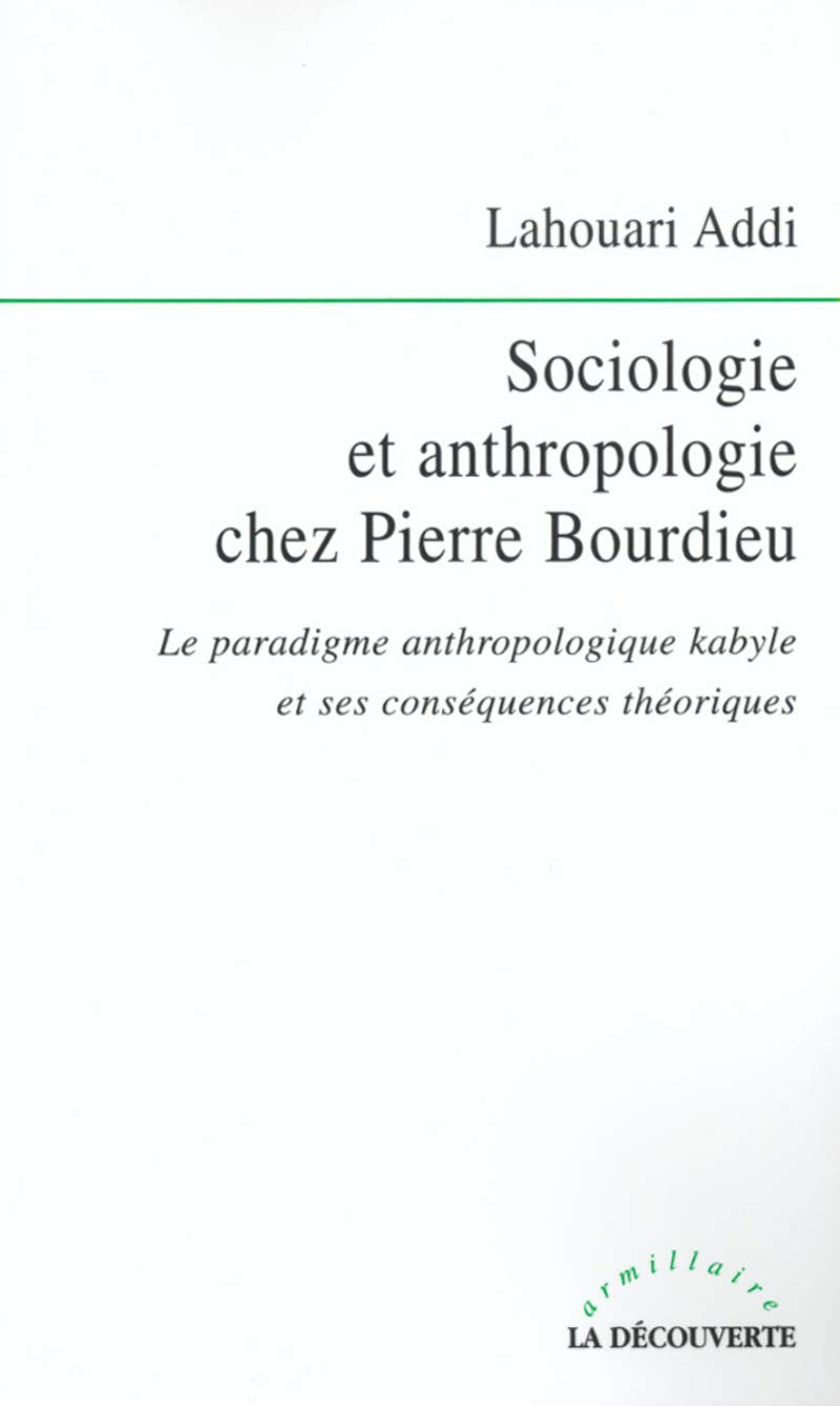 Sociologie et anthropologie chez Pierre Bourdieu