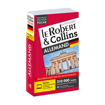 Dictionnaire Le Robert & Collins Poche allemand et sa version numérique à télécharger PC