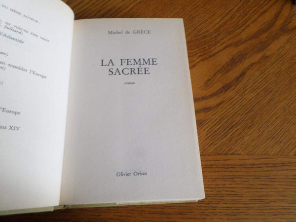 La femme sacrée