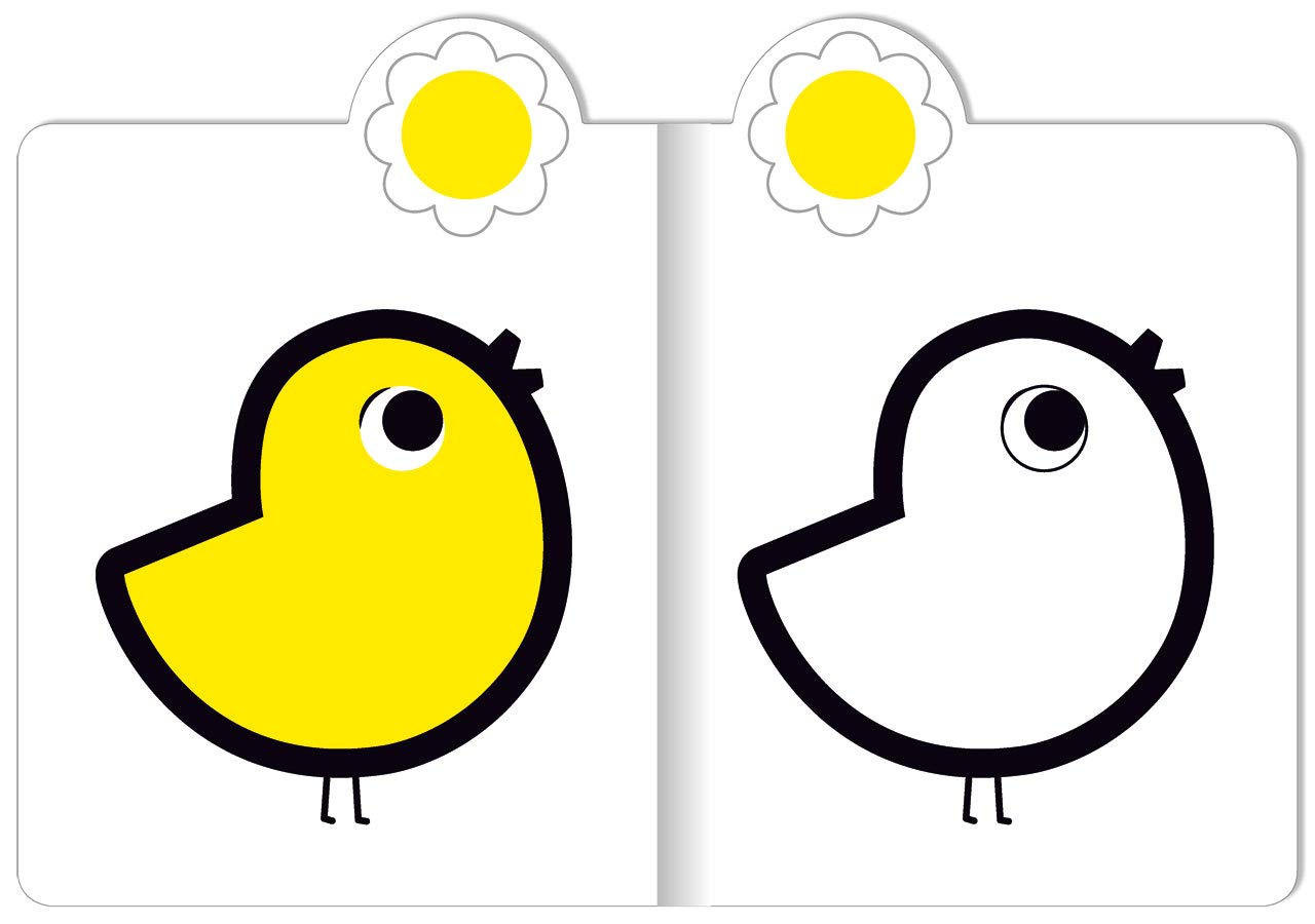 Mes tout premiers coloriages brillants: Petit oiseau - Dès 18 mois