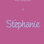 Le Livre de mon prénom - Stéphanie 18
