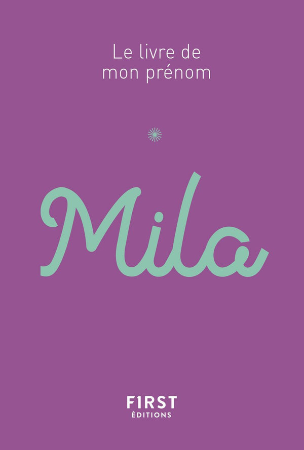 Le livre de mon prénom - Mila 70