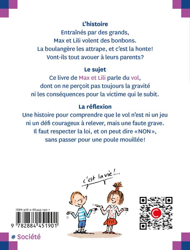 Max et Lili ont volé des bonbons