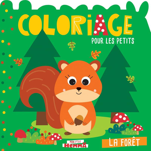 Mon P'tit Hemma - Coloriage pour les petits - La forêt
