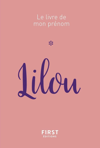 71 Le livre de mon prénom - Lilou