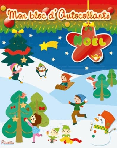 Mon bloc d'autocollants Noël