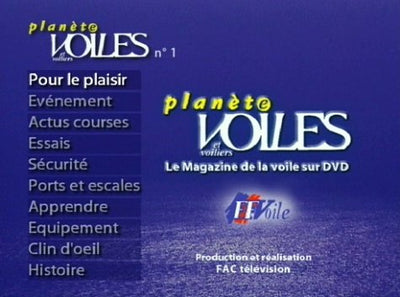 Planète voiles et voiliers, volume 1 [DVD]