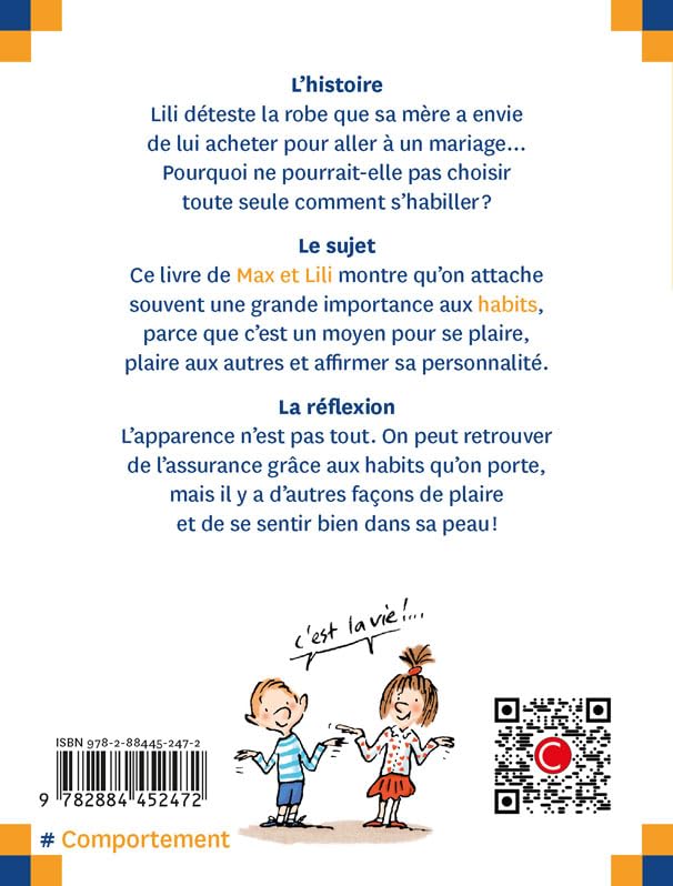 Lili veut choisir ses habits