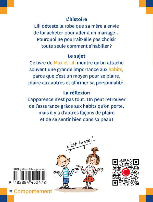 Lili veut choisir ses habits