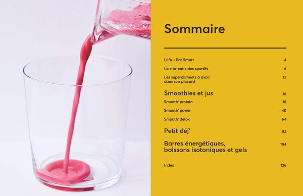 Smoothies et plaisirs - recettes sportives