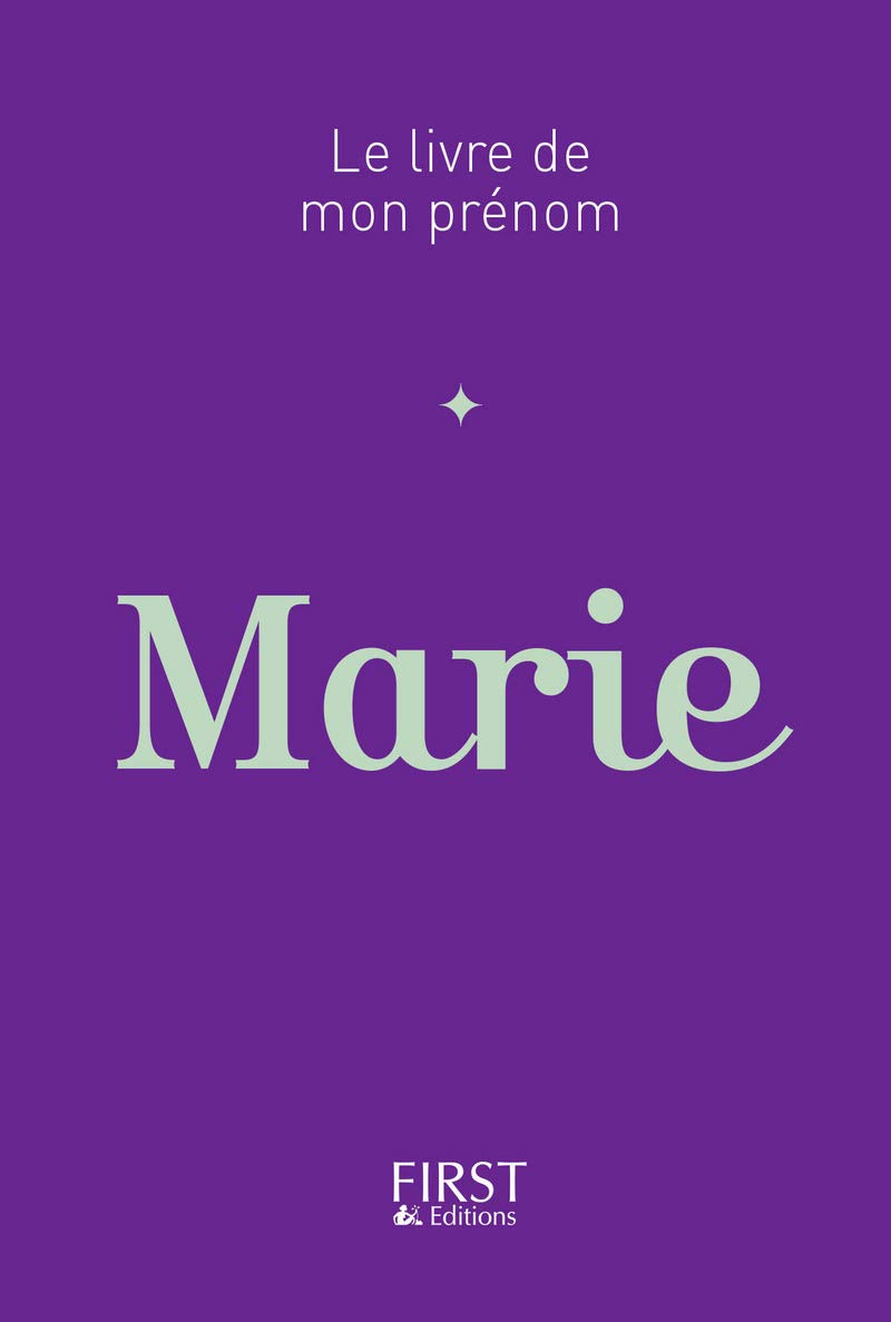 01 Le Livre de mon prénom - Marie