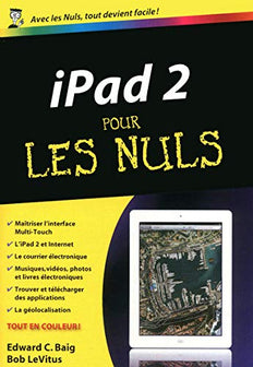 IPAD 2 POCHE POUR LES NULS