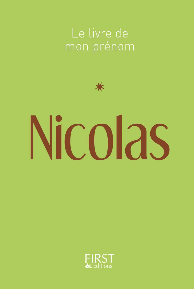 Le Livre de mon prénom - Nicolas 13