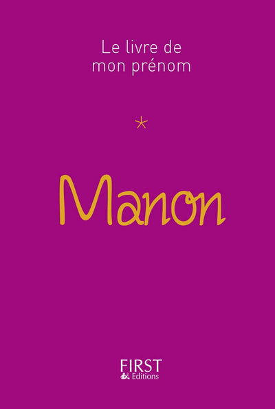 24 Le Livre de mon prénom - Manon