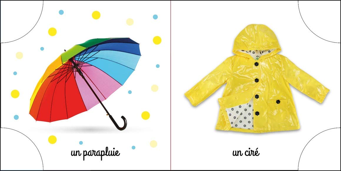 Mon premier livre - Je m'habille - Imagier tout-carton avec coins en caoutchouc - dès 6 mois