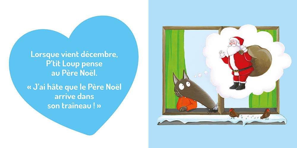 P'tit Loup aime le Pere Noel