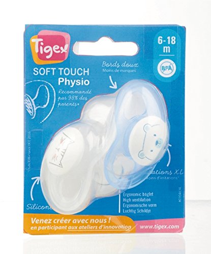 2 Chupetes Soft Touch Silicona T2