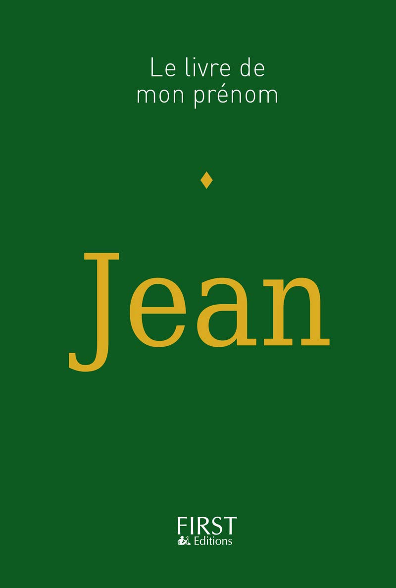 2 Le Livre de mon prénom - Jean