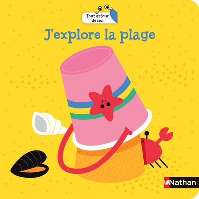 J'explore la plage - Livre d'éveil à Flaps - Dès 18 mois