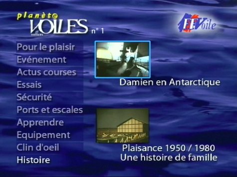 Planète voiles et voiliers, volume 1 [DVD]