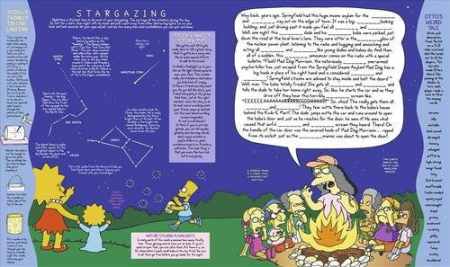 Les Simpson. Livre jeu au soleil
