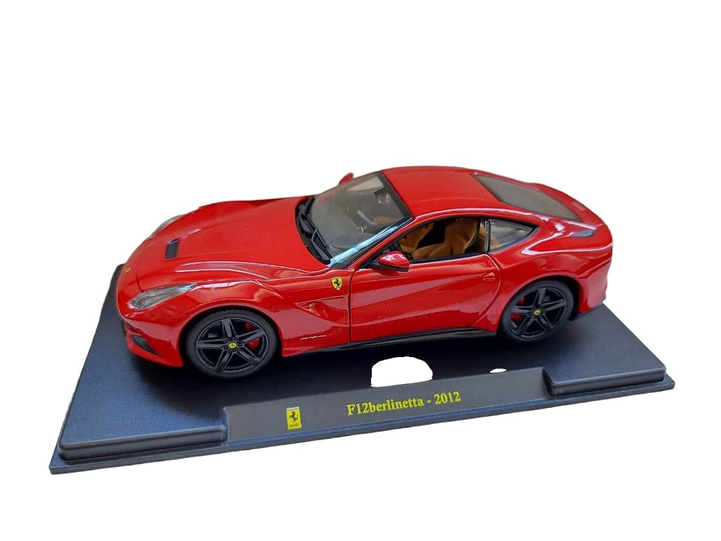 OPO 10 - Voiture Miniature de Collection 1/24 Compatible avec Ferrari F12 Berlinetta 2012 - FN002