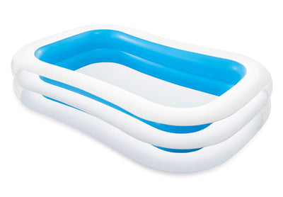 Intex - 56483NP - Piscinette Rectangulaire Family - Coloris aléatoire