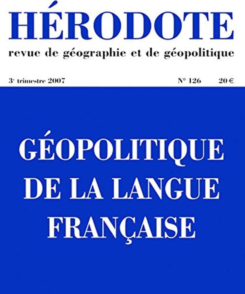 Géopolitique de la langue française