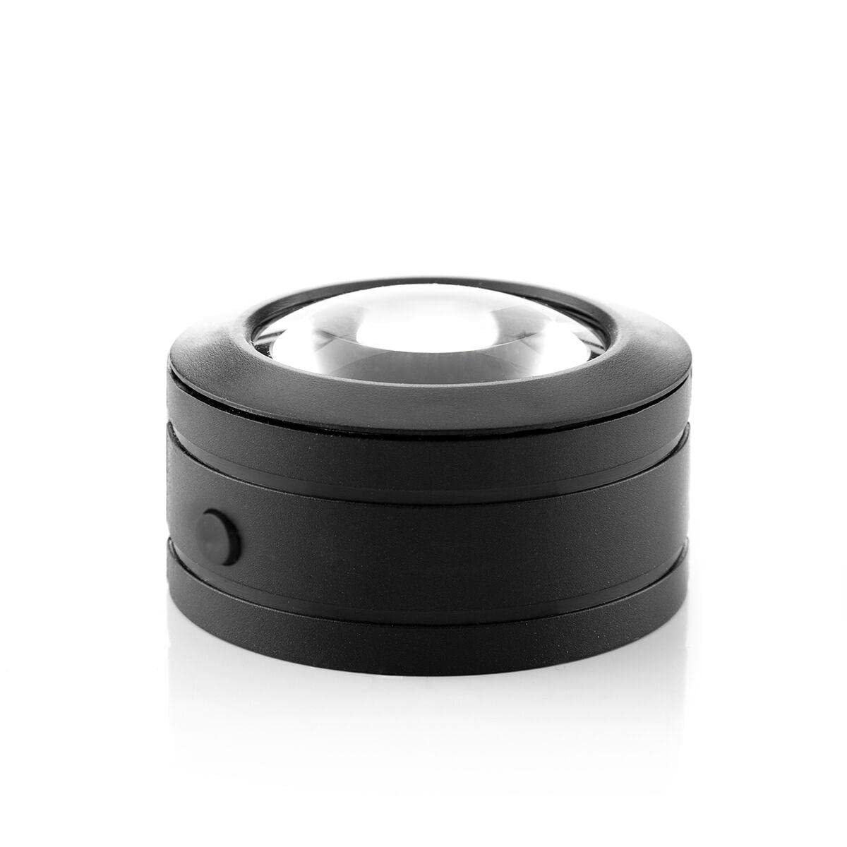 InnovaGoods® Loupe de Poche avec LED Magle, 5 dioptries, 210 mm, idéale pour la Lecture, la Couture, la Bijouterie, idéale pour l'inspection de Documents et de Petites pièces.