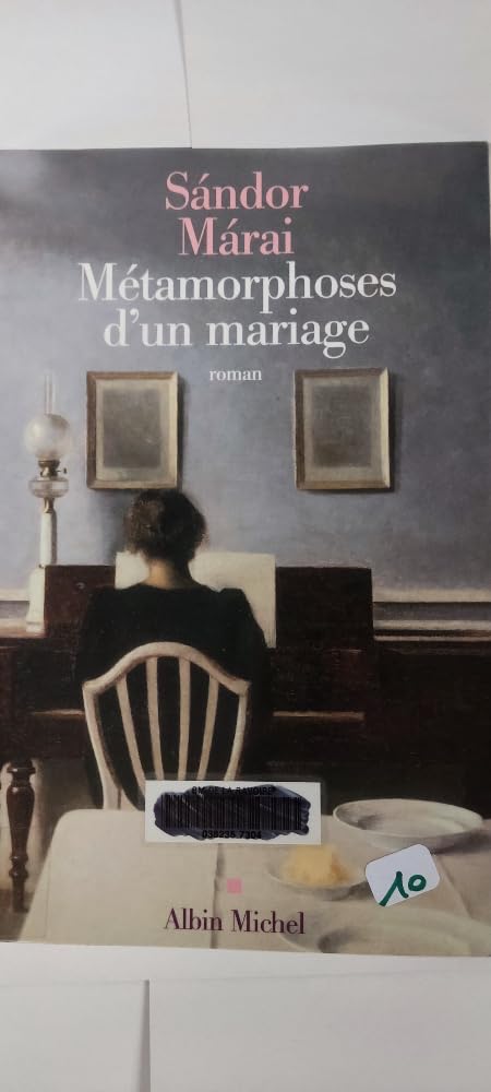 Métamorphoses d'un mariage