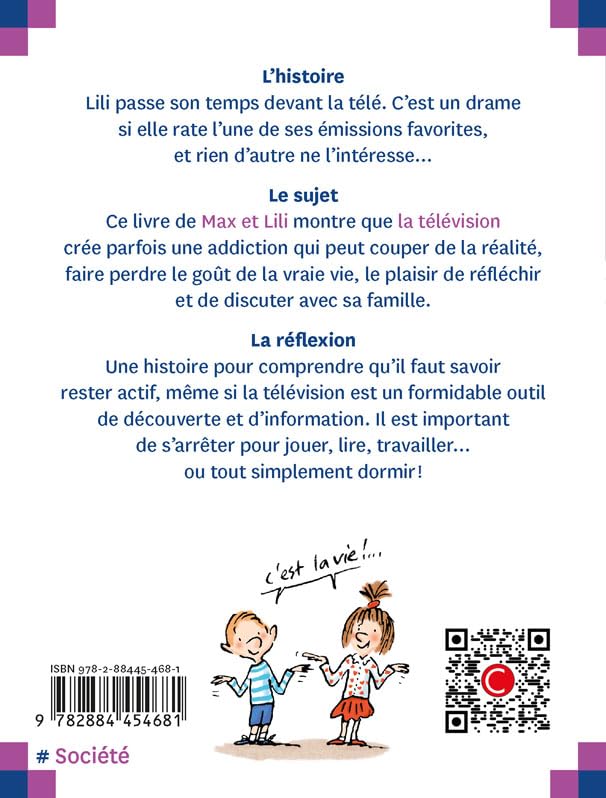 Lili regarde trop la télé