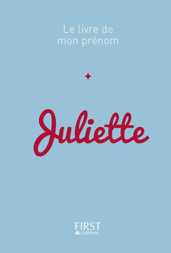 12 Le Livre de mon prénom - Juliette