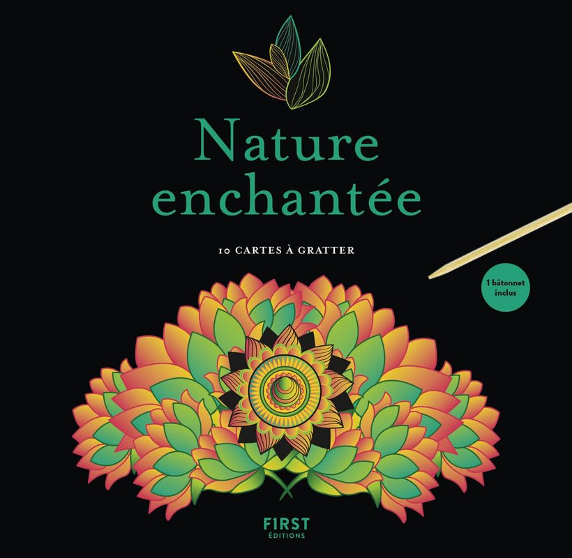 Cartes à gratter - Nature enchantée