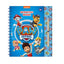 Totum Paw Patrol 720831 Scratch Book avec pochoirs, Autocollants à Paillettes et Stylo à gratter pour la Maison et Les déplacements