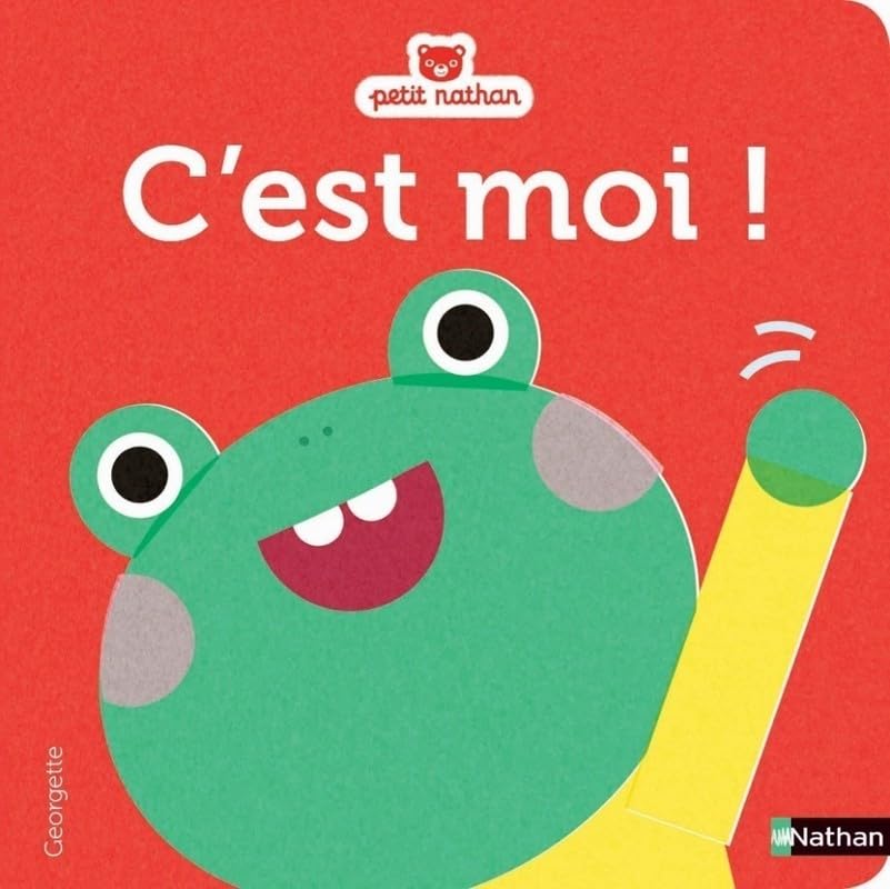 C'est moi ! Petite grenouille - Livre matières - dès 1 an