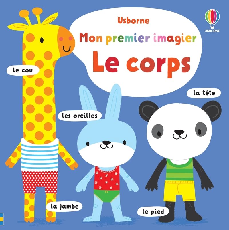 Le corps - Mon premier imagier