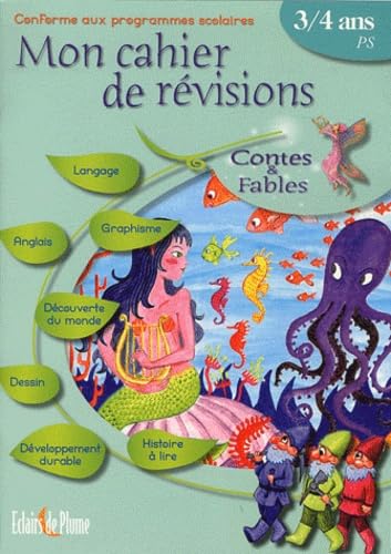 Mon cahier de révisions 3/4 ans PS: Contes & fables