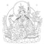 Je médite, je colorie, je dessine - Voyages spirituels