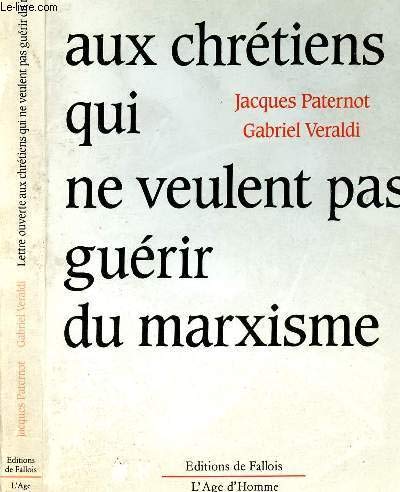 Lettre ouverte aux chrétiens