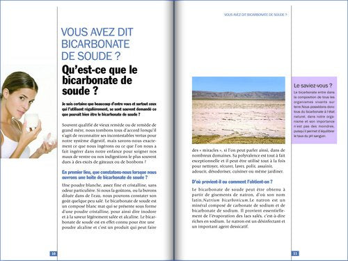 les bienfaits du bicarbonate, decouvrez les vertus du bicarbonate pour la sant