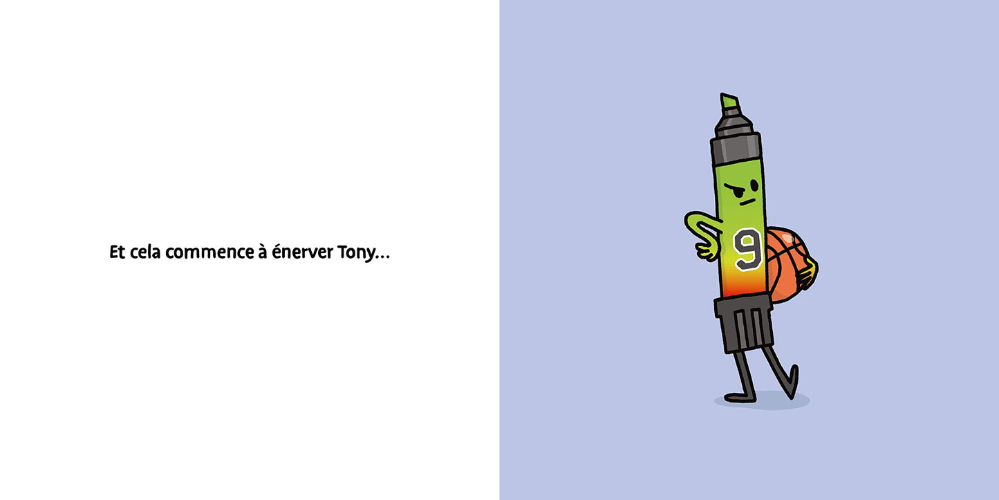 BIDULES CHOUETTES - TONY LE MARQUEUR EST EN COLERE