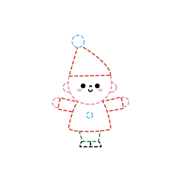 Mes premiers coloriages sans dépasser - Joyeux Noël !